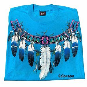 Vintage Colorado T-Shirt Size Large Single Stitch